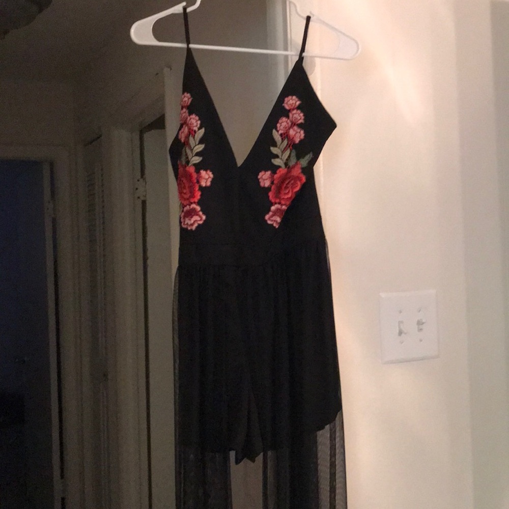 Fashion Nova maxi romper